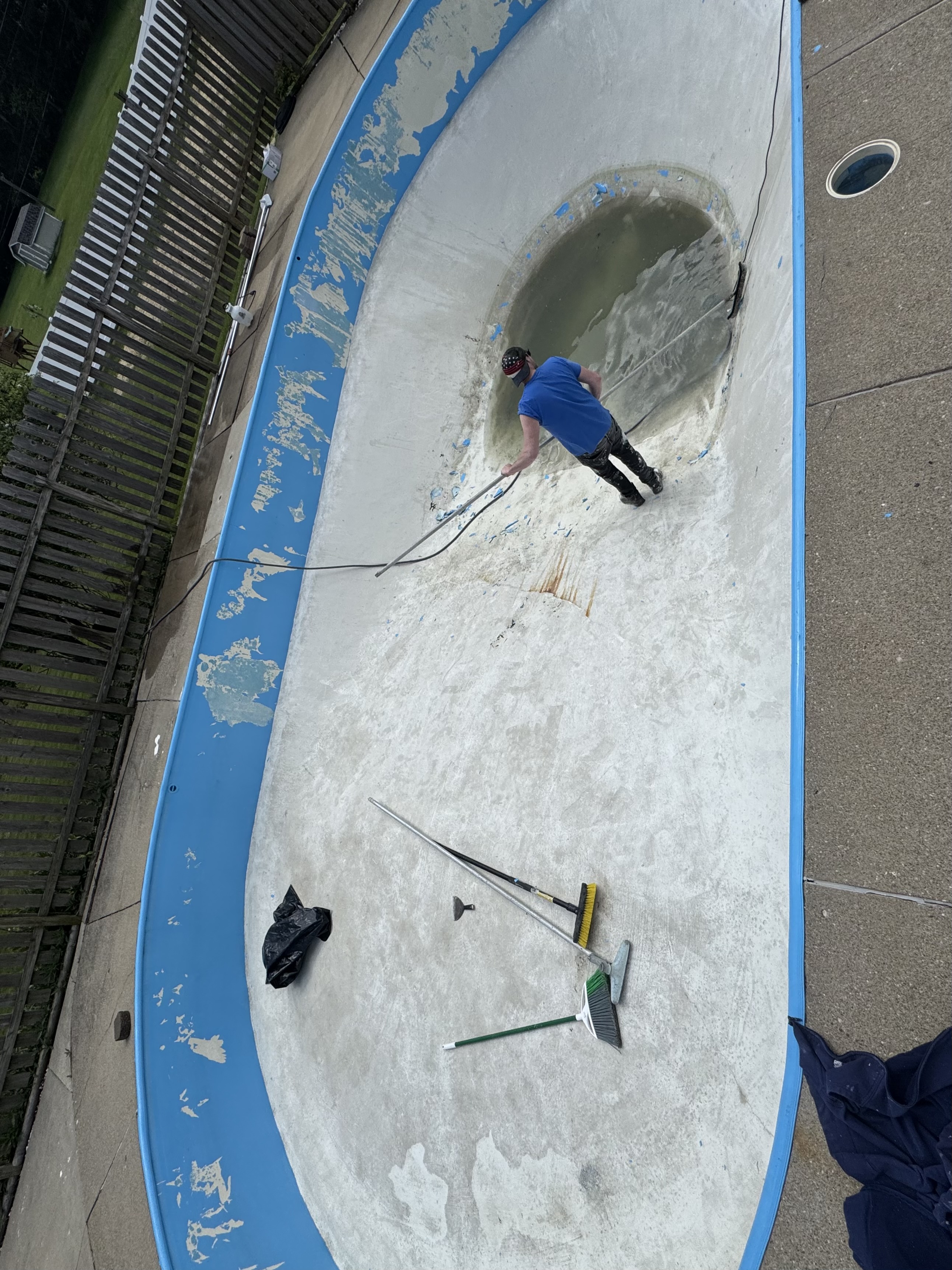 Before - Swimming Pool Refinishing