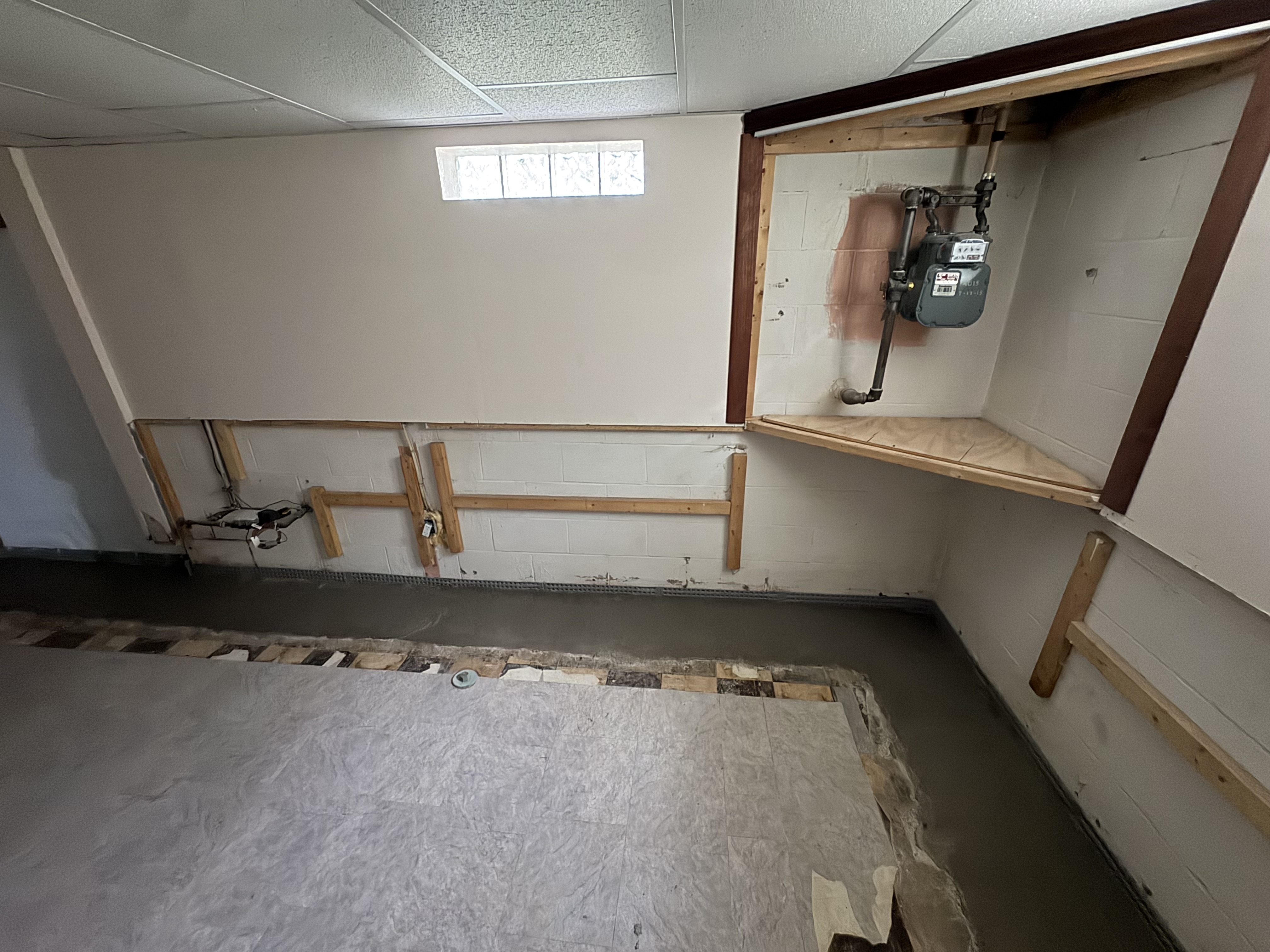 Before -  Drywall Install, Painting and carpentry