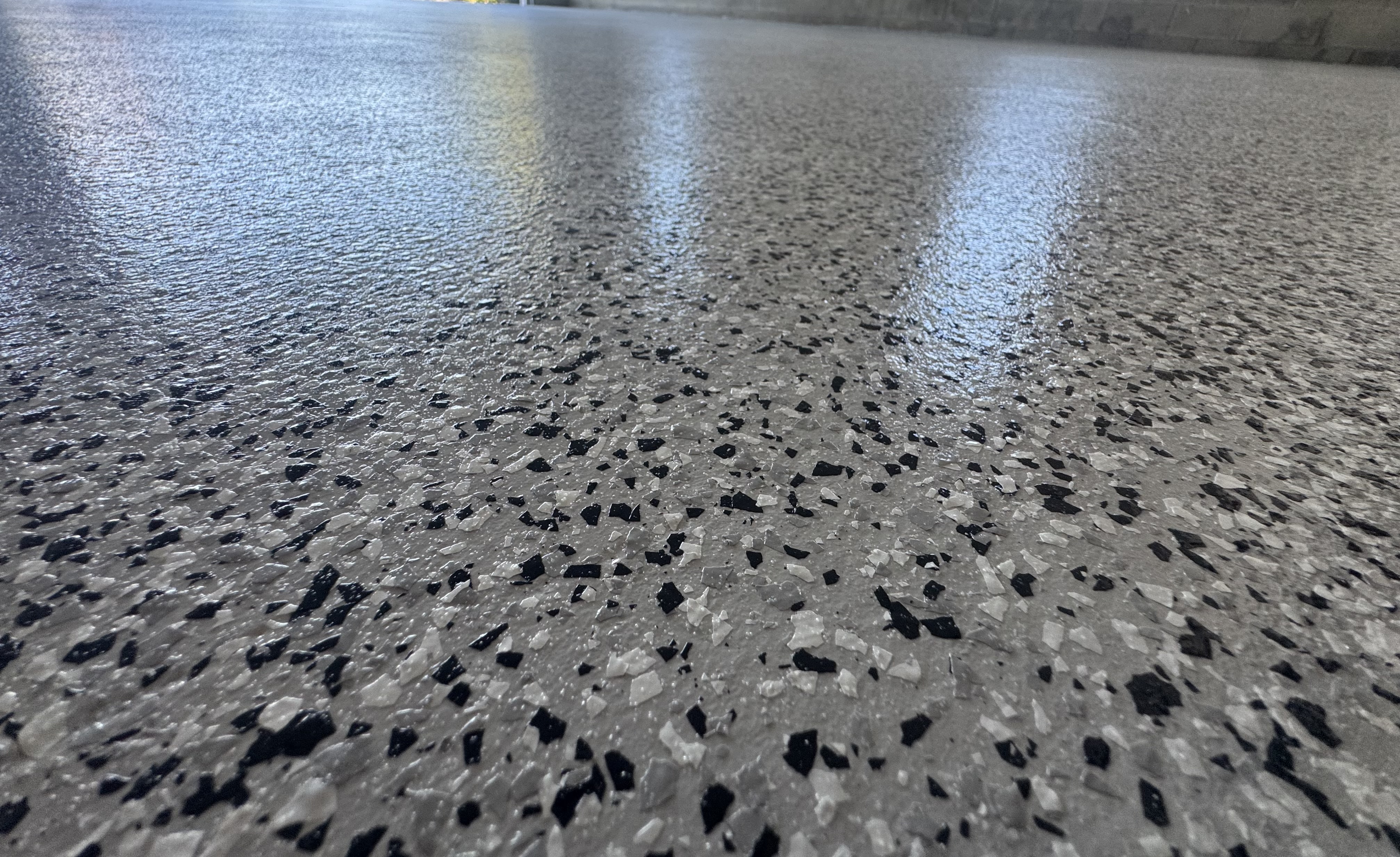 Completed Epoxy Floor Coating by Turbo Painting