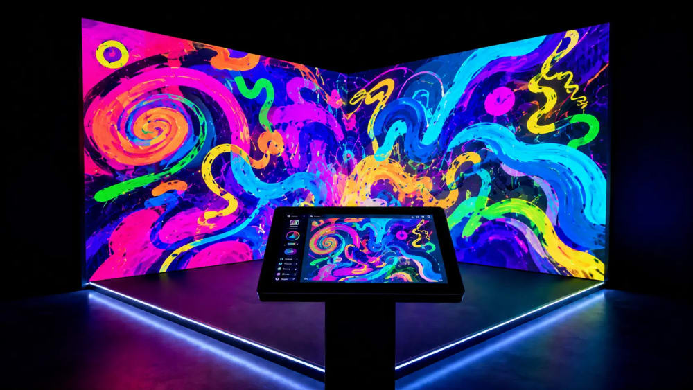 AI Graffiti Wall