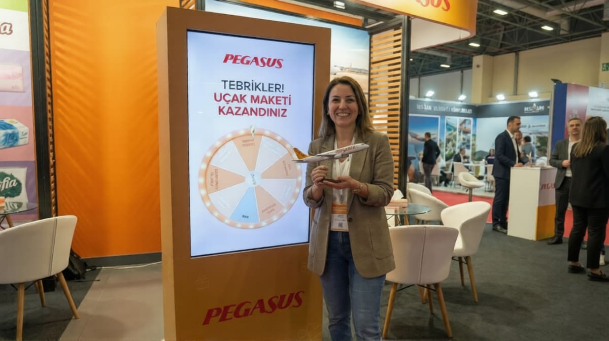 Pegasus Hava Yolları x Dijital Hediye Çarkı Aktivasyonu - 2