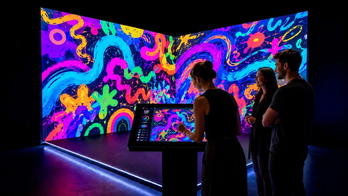 AI Graffiti Wall