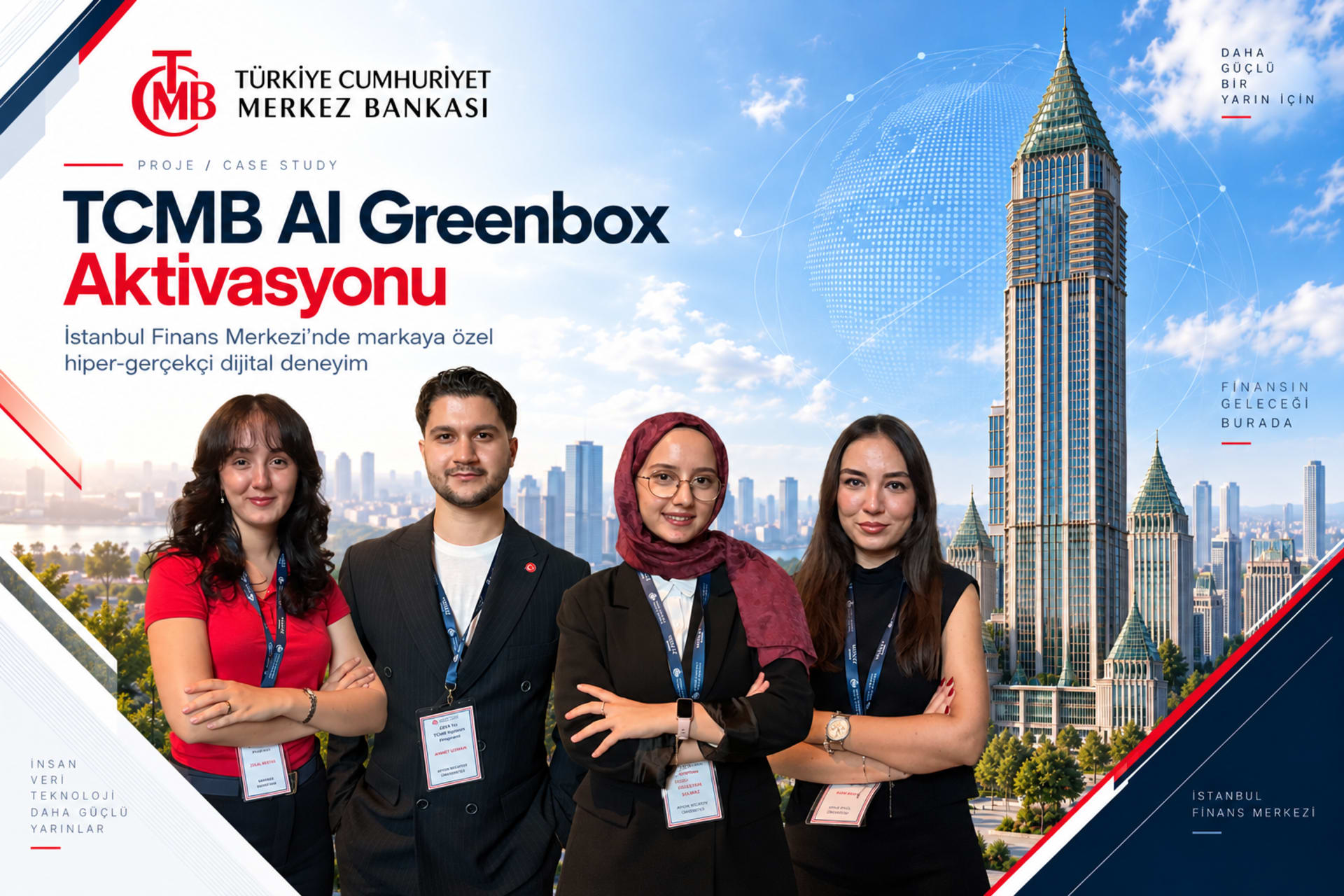 TCMB AI Greenbox Dijital Fotoğraf Aktivasyonu – İstanbul Finans Merkezi