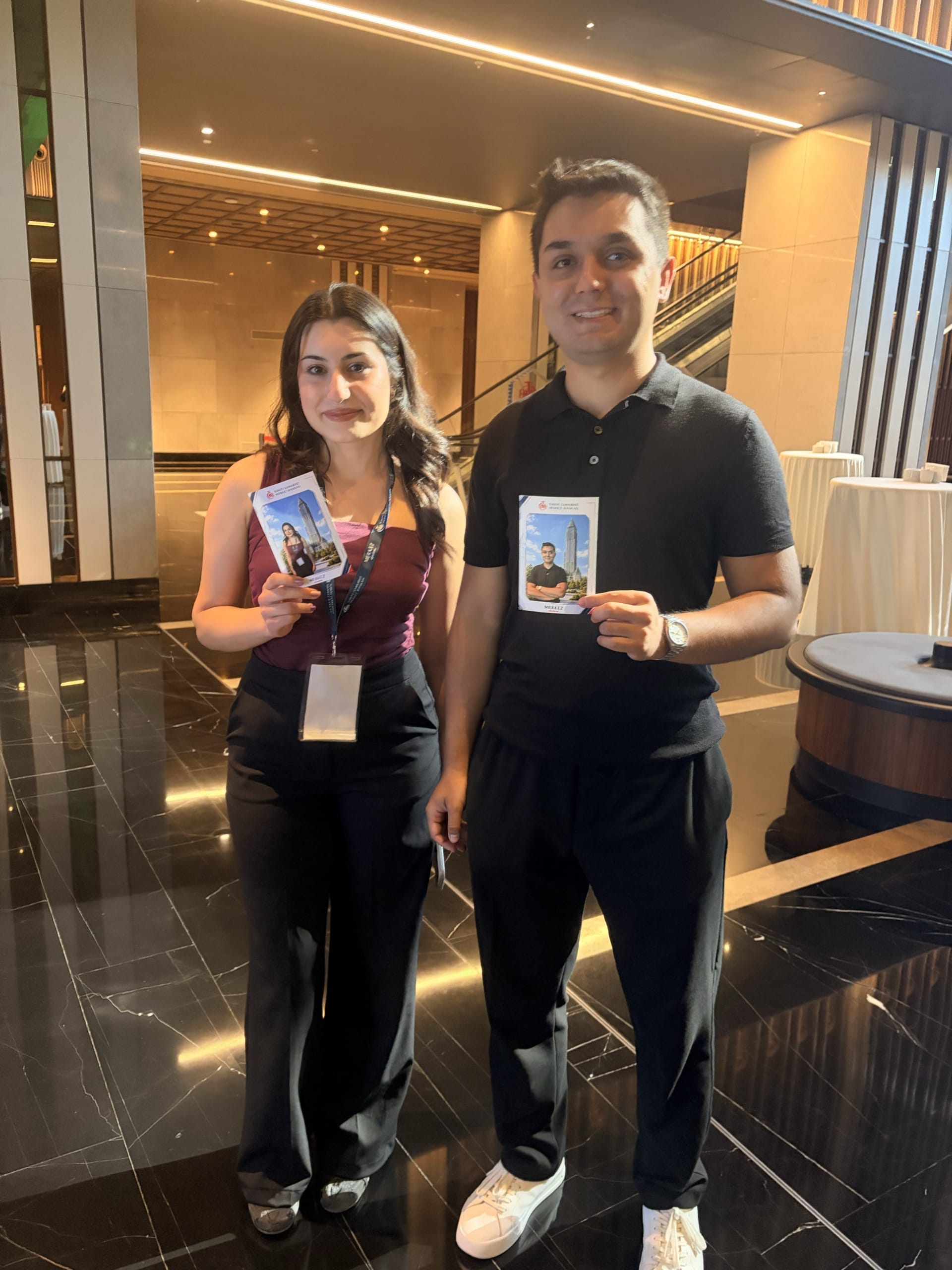 TCMB Tanıtım Programı katılımcıları AI Greenbox ile oluşturulan İstanbul Finans Merkezi temalı fotoğraflarıyla