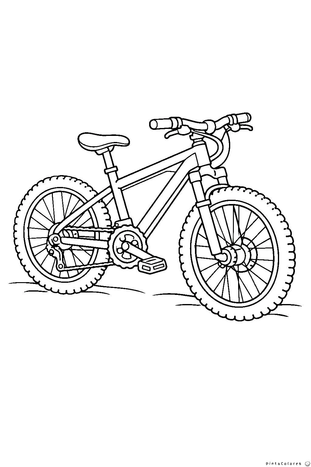 Bicicleta de montaña con ruedas grandes para caminos difíciles