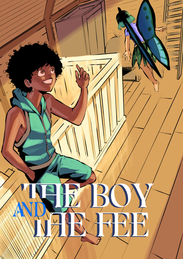 Couverture de the boy and the fee