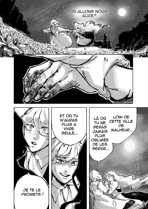 Couverture de Alice et la fille aux cheveux d’argent