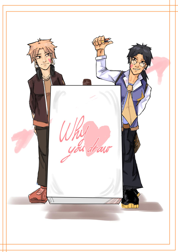 Couverture de Why you draw