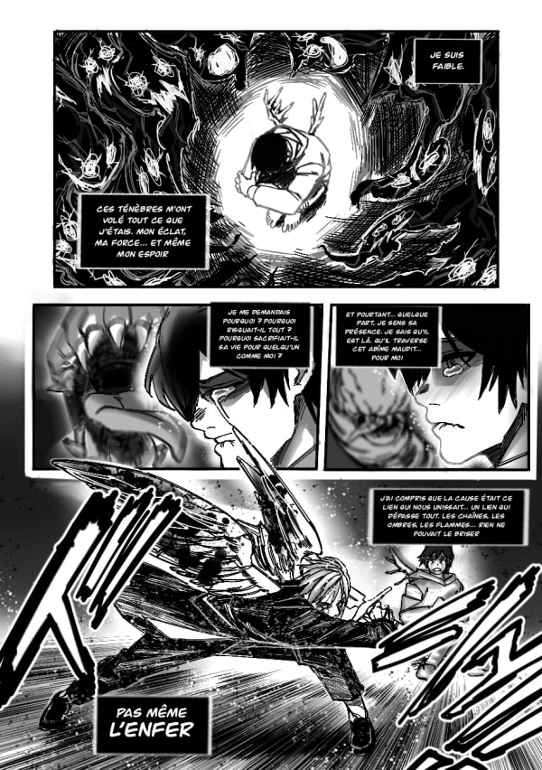 Couverture de À travers l’enfer