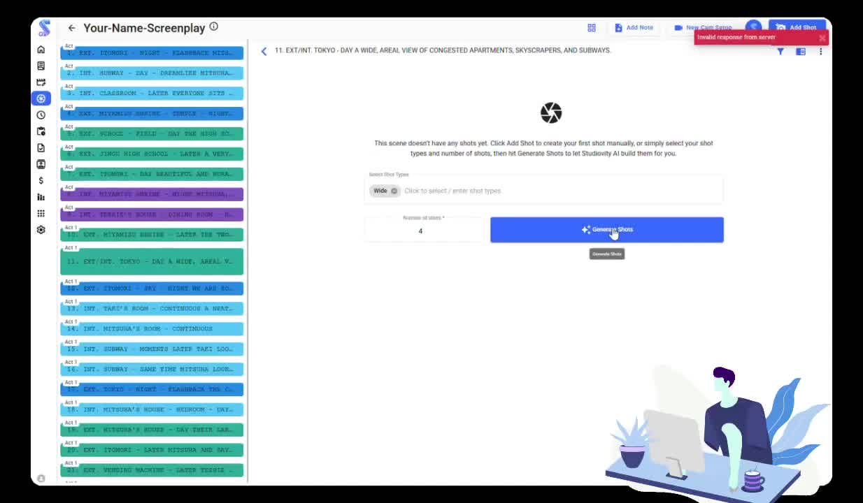 AI Storyboard Integration