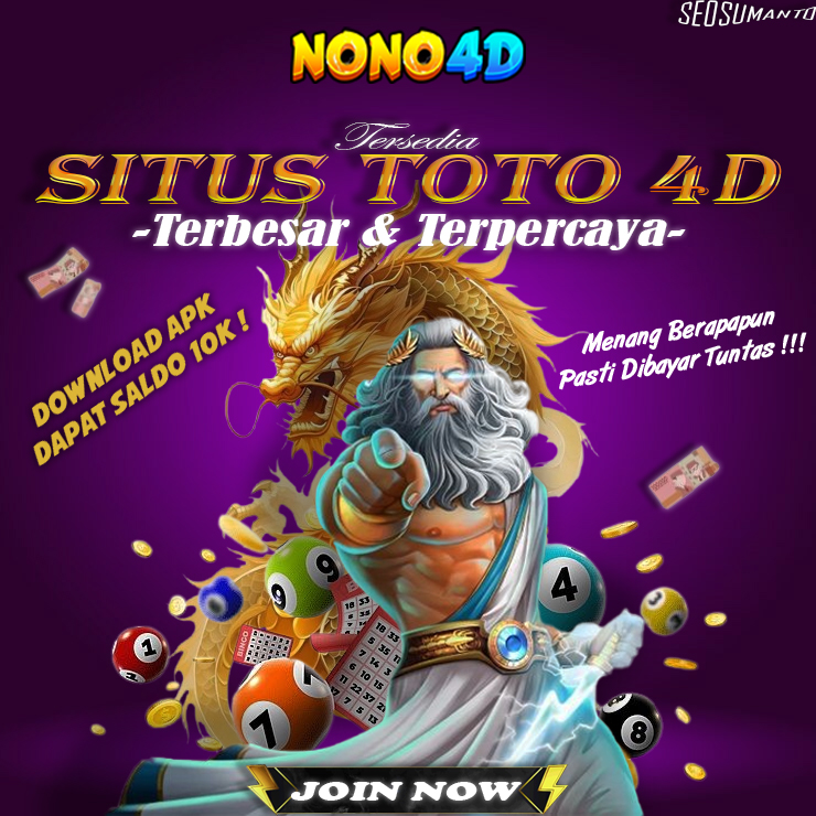 NONO4D : Raja Web Situs Toto Macau 4D Viral Online Terbesar & Terpercaya 2025