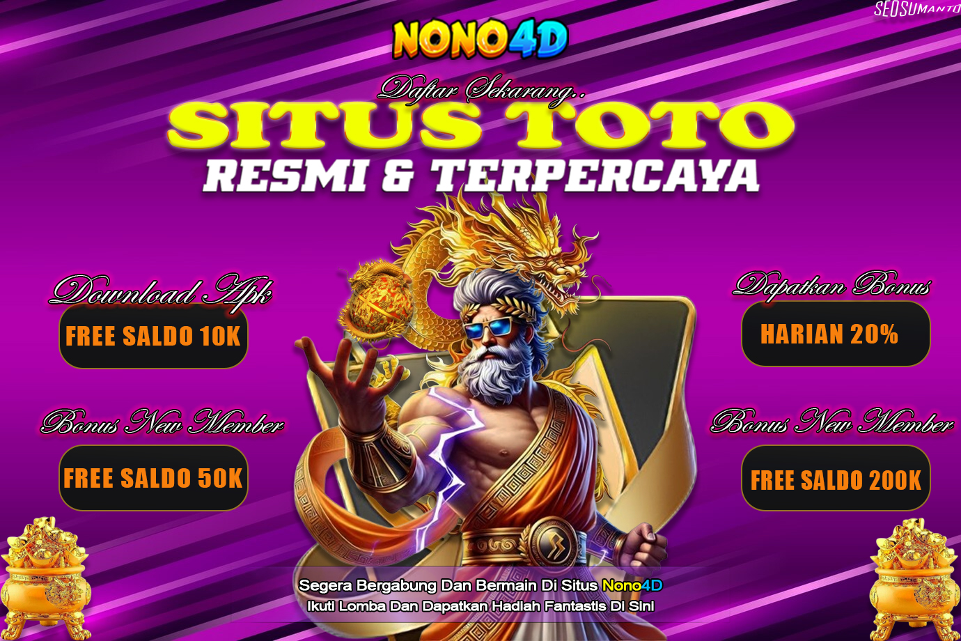 NONO4D: Link Situs Toto 4D Slot Gacor Resmi & Togel Viral 2025
