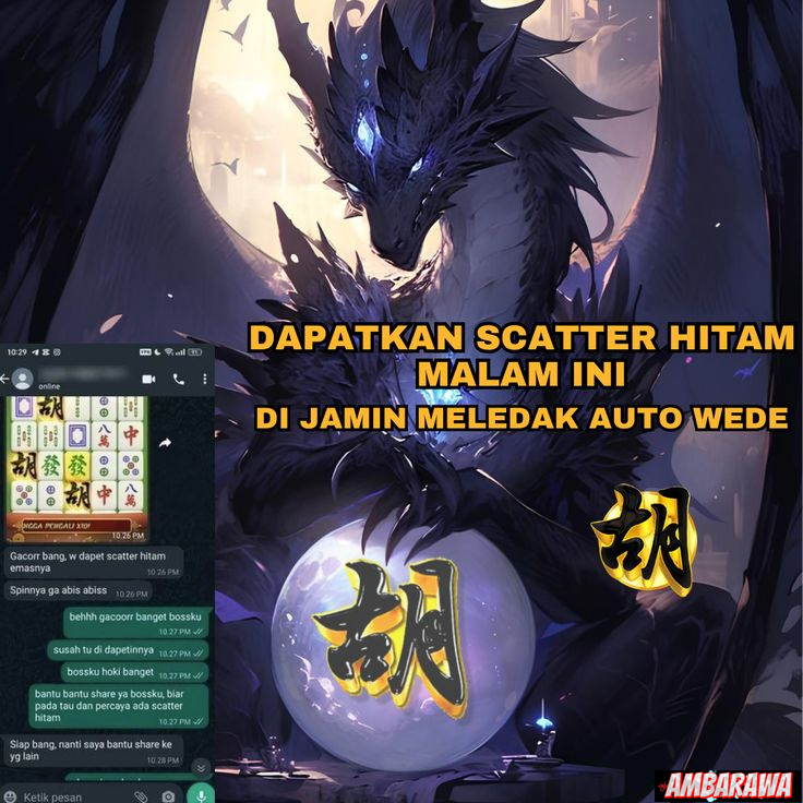scatter hitam