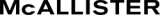 McALLISTER logo