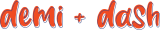 Demi+Dash logo
