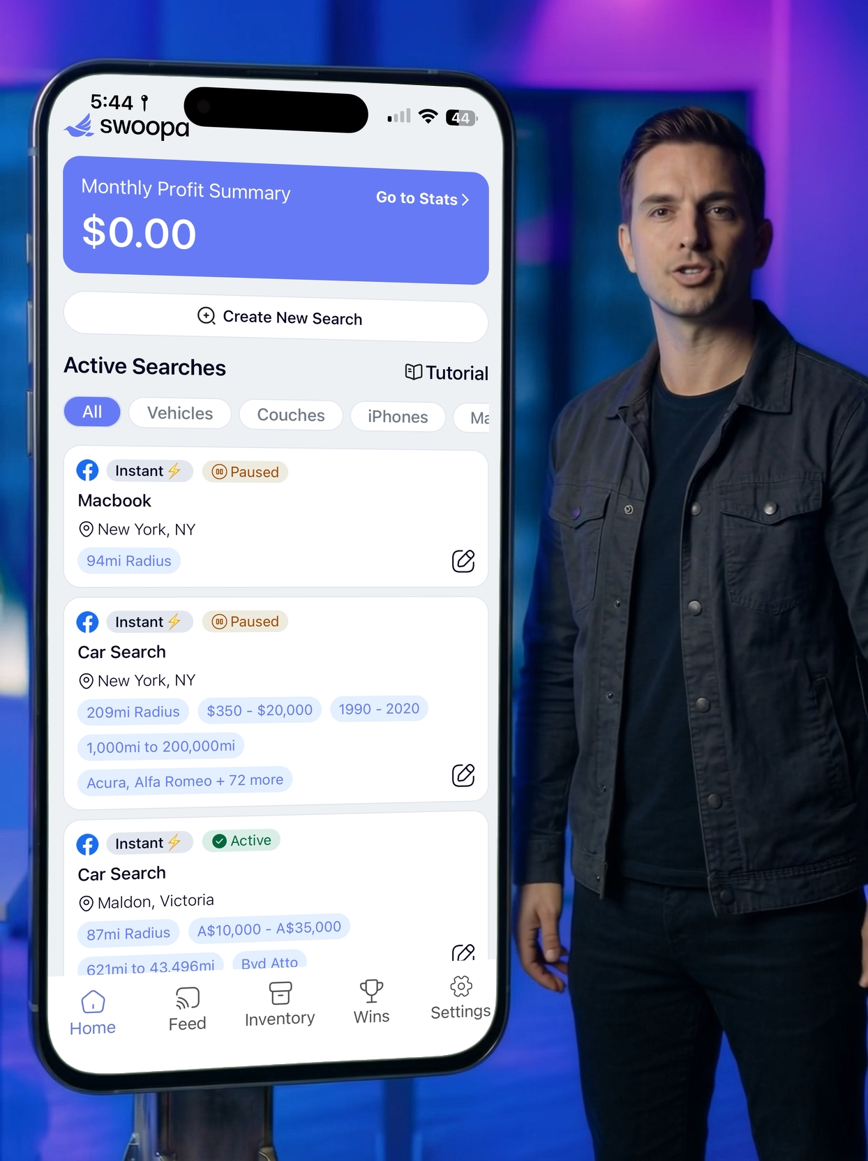 Create Search Button