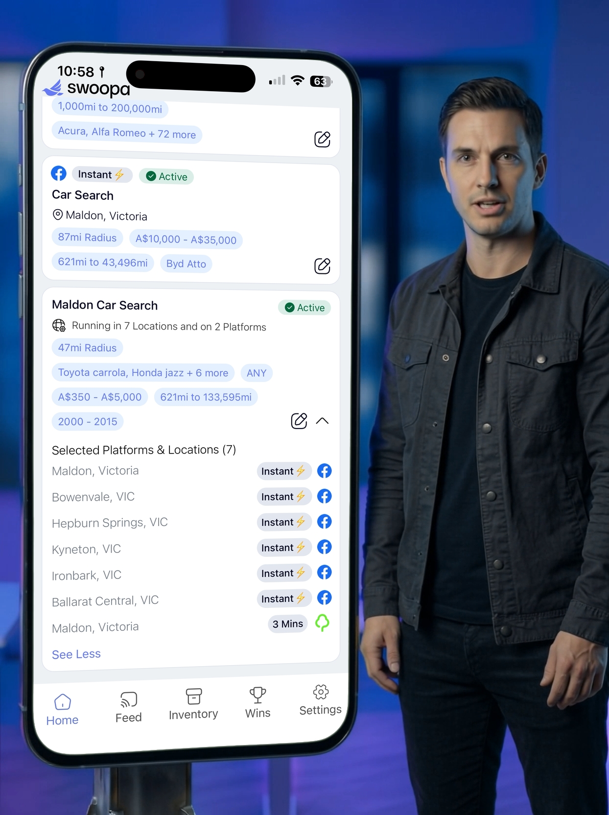 Group Search Example