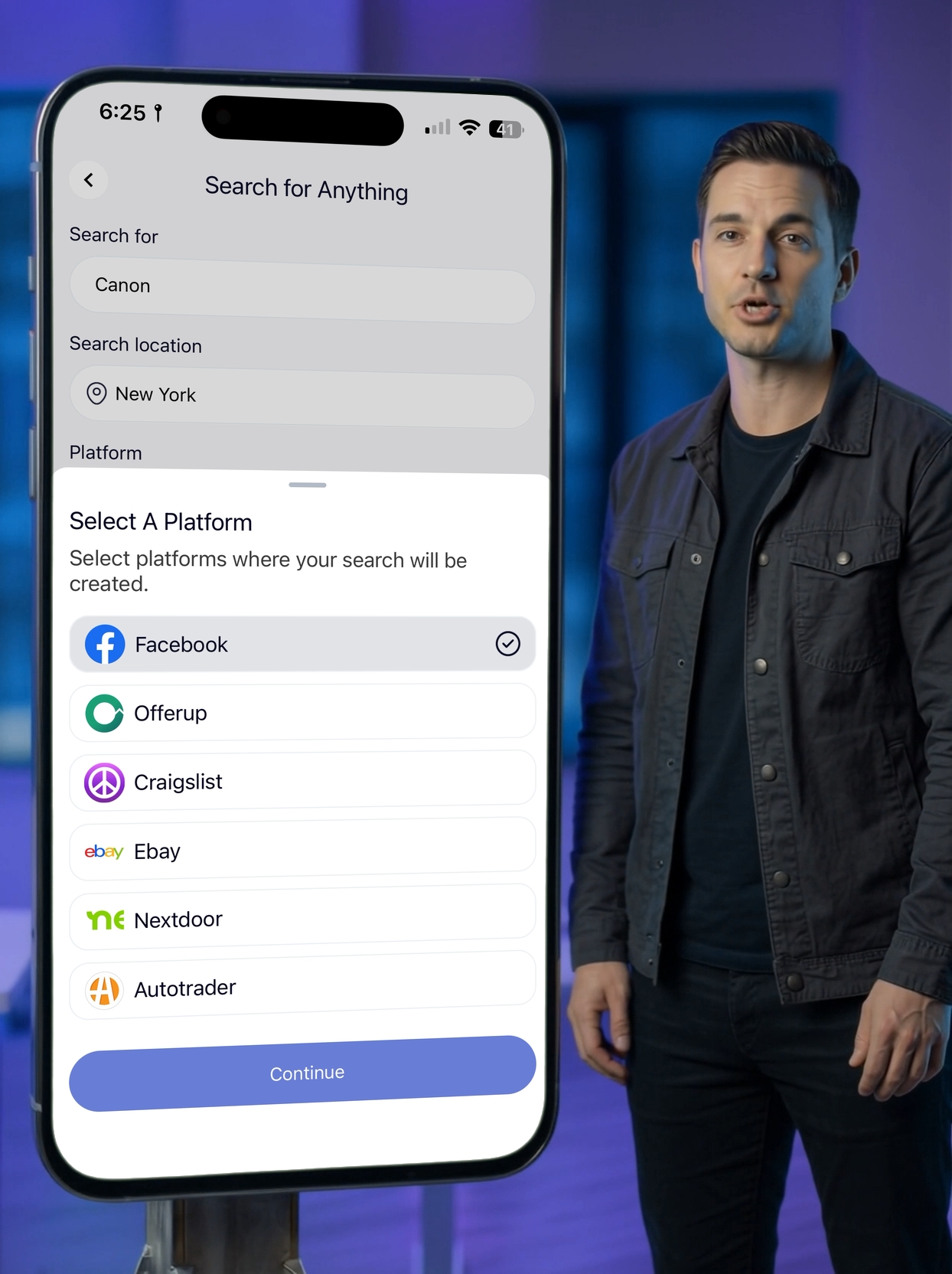 Set Location and Platform