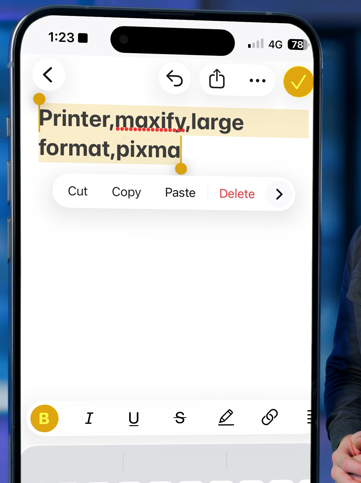Notes App Filter List