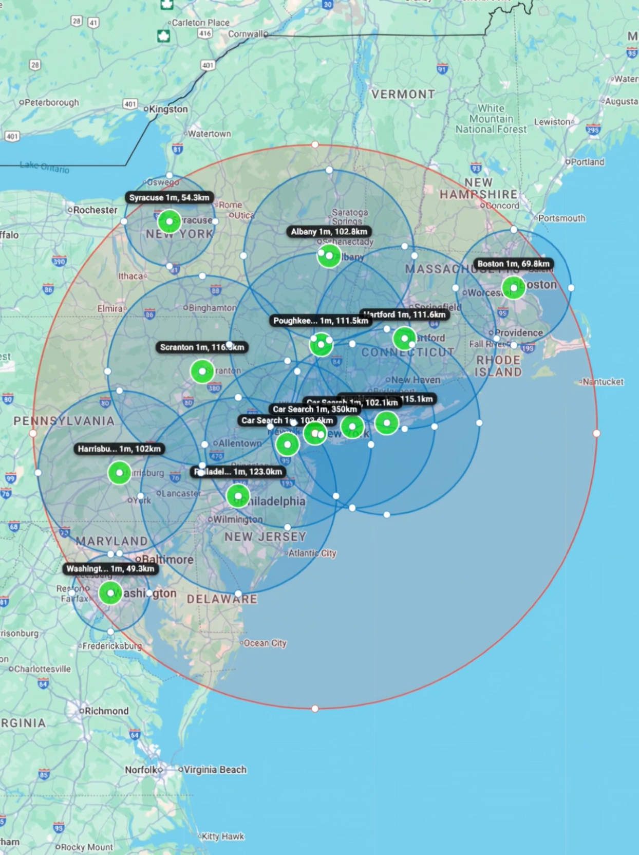 Location selection