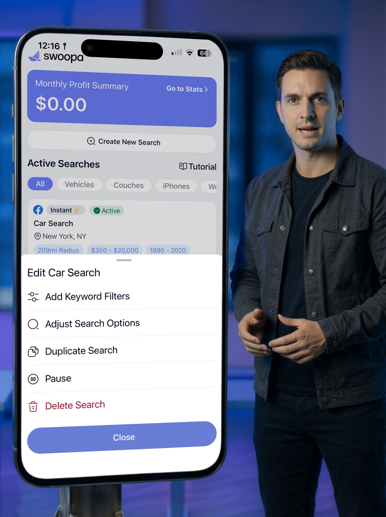Keyword exclusion filters