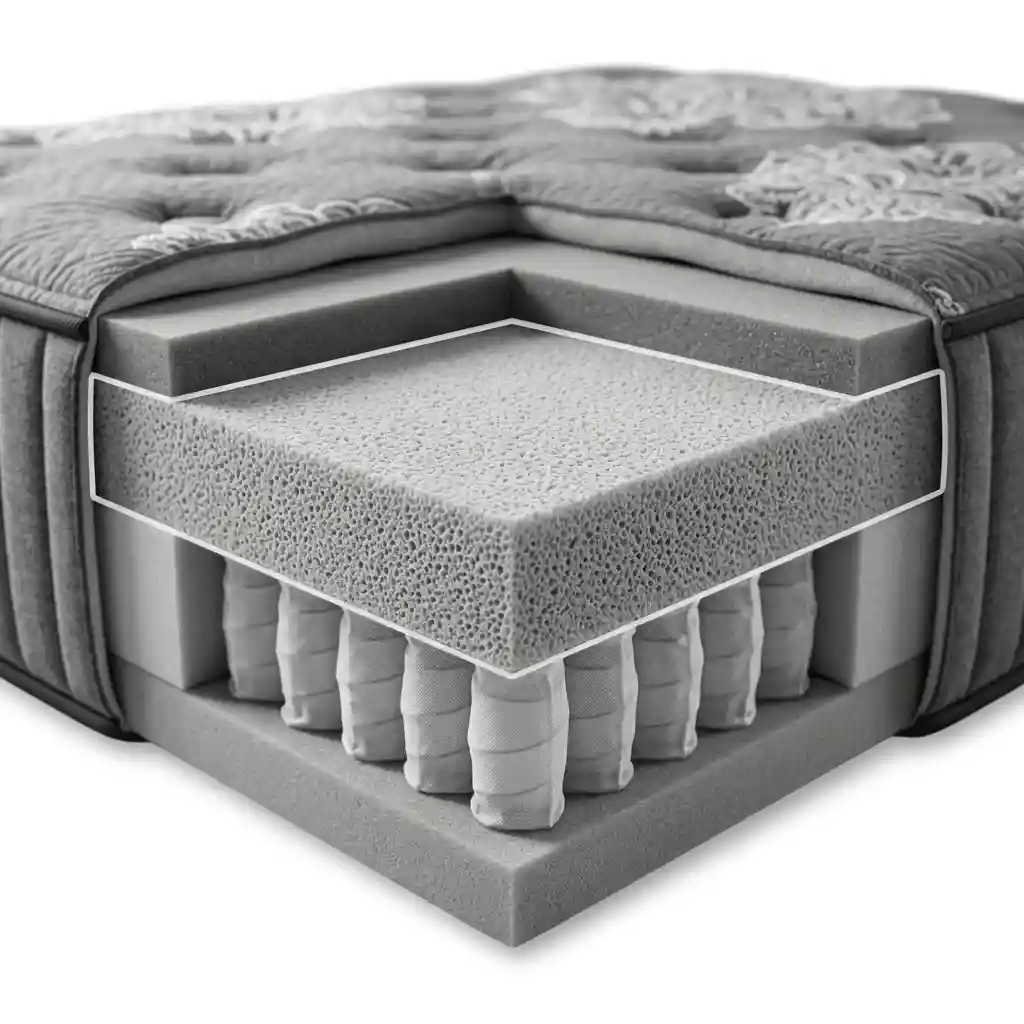 Couche de Mousse de Confort