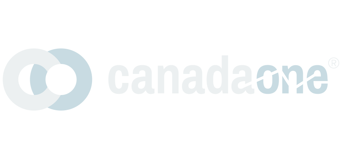 CanadaOne logo showcasing Blue Moon Marketing’s Canadian business directory profile.