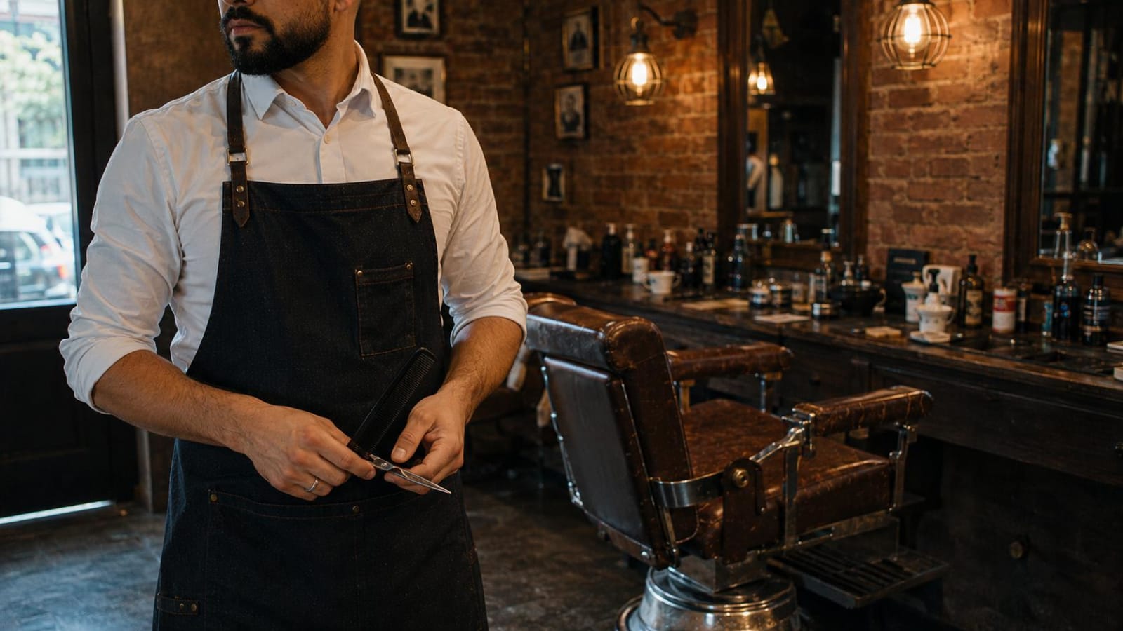 City Barber Barbershop, City Barber: Barbershop-Handwerk in Hummelsbüttel