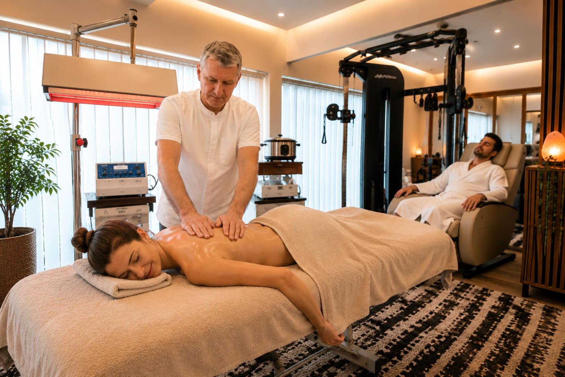 Paarmassage in Norderstedt-Garstedt bei Physiowohltat - gemeinsame Auszeit zu zweit mit Standard- oder Premium-Format