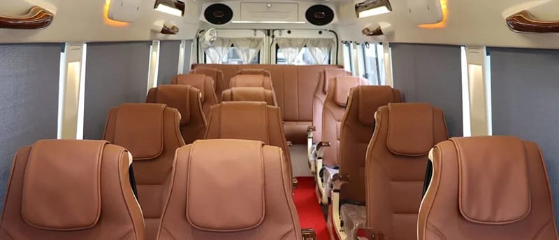 Tempo Traveller 12+1 alternate view