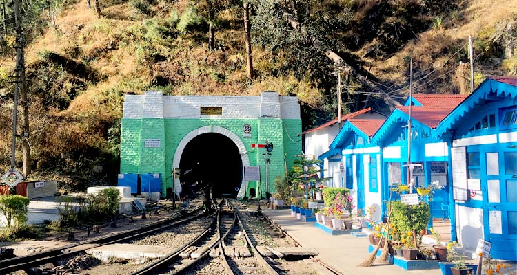 Kalka Shimla tunnel entrance