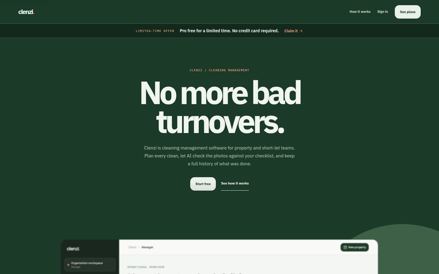 Introducing Clenzi: Property Cleaning Management, Reimagined
