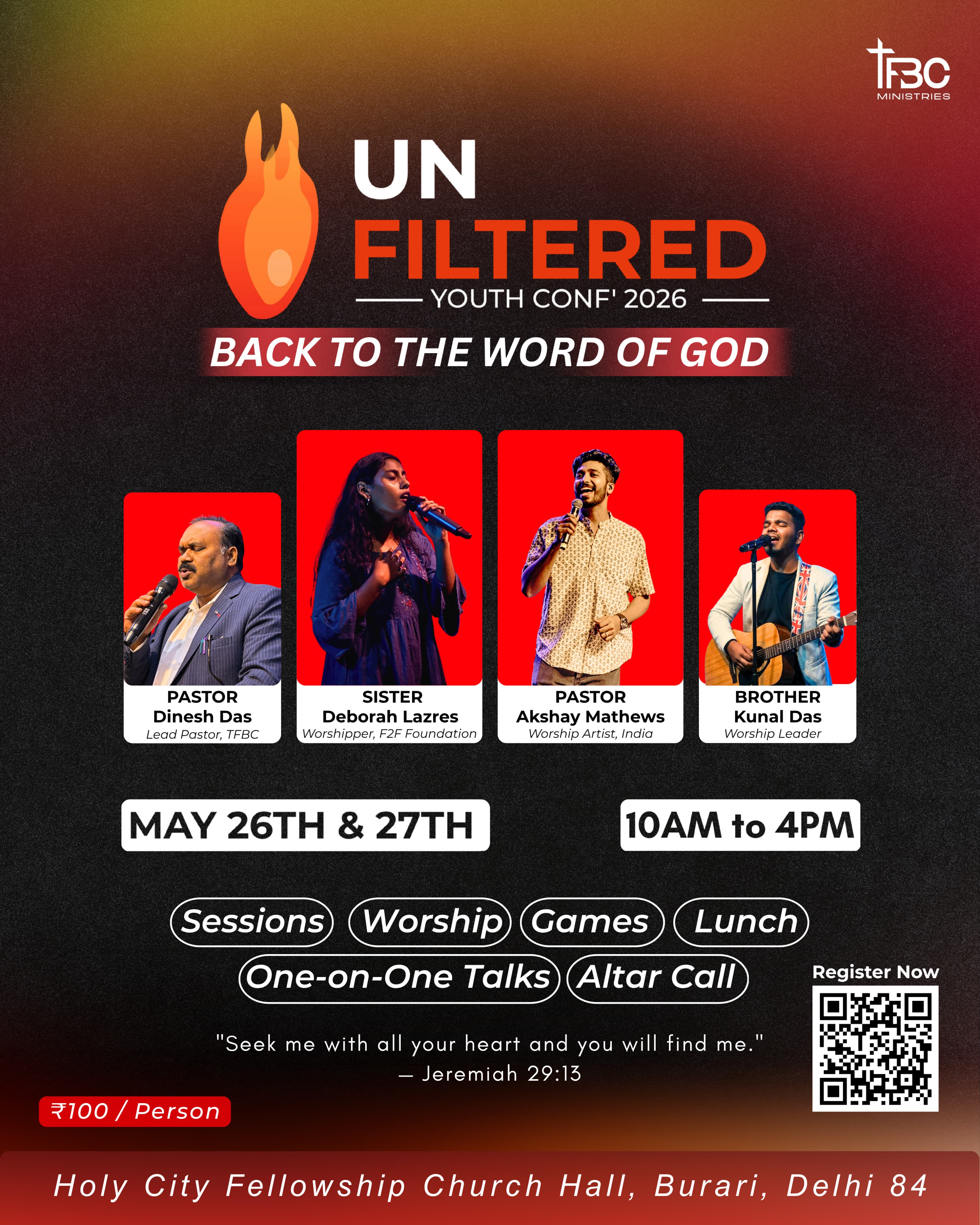 Un Filtered Youth Conf' 2026