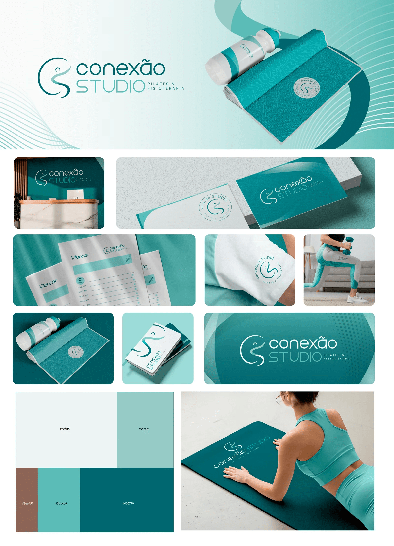 Projeto de identidade visual da Conexão Studio