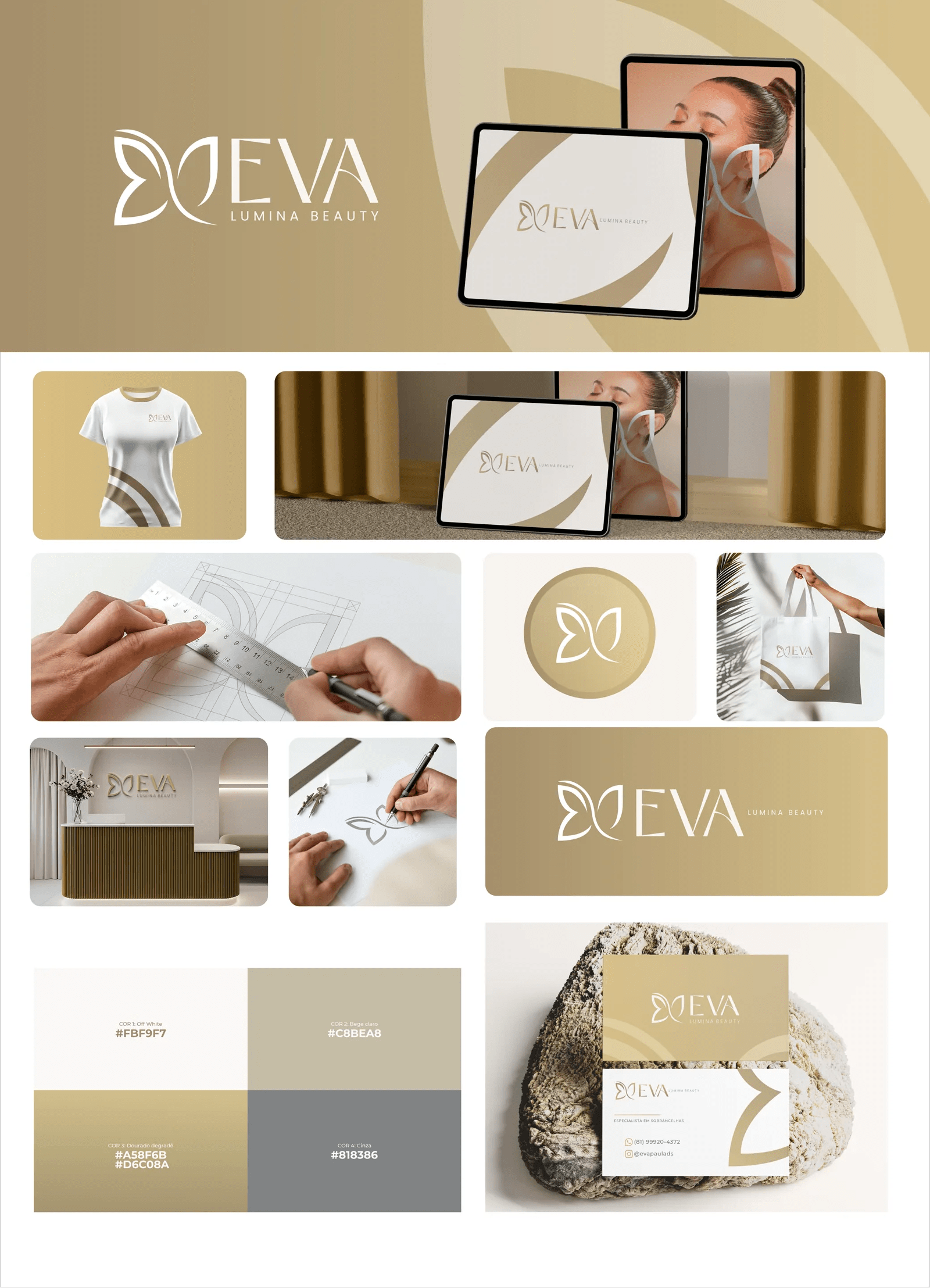 Projeto de identidade visual da Deva