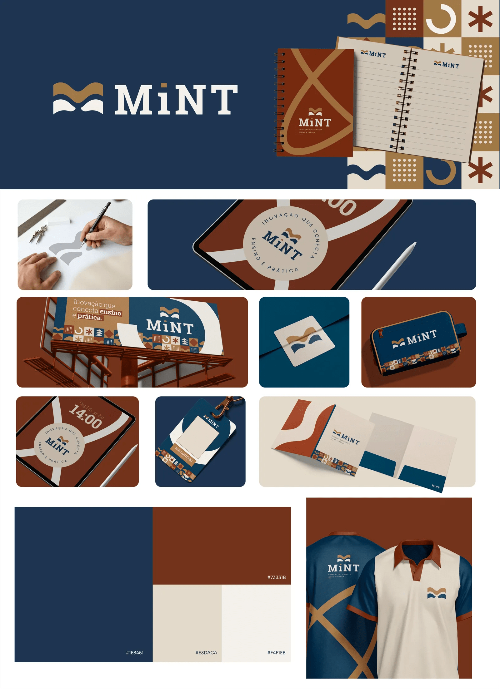 Projeto de identidade visual da Mïnt