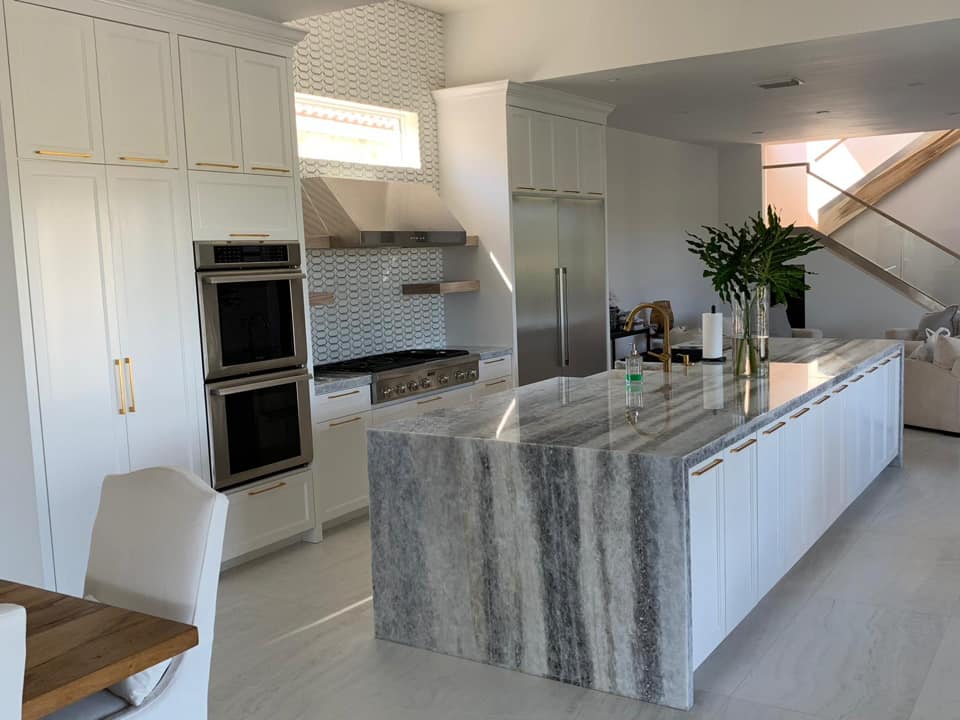 Modern Marble Island