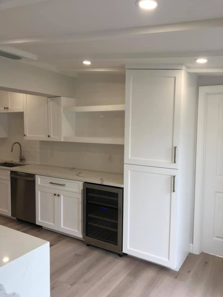 Modern White Kitchen