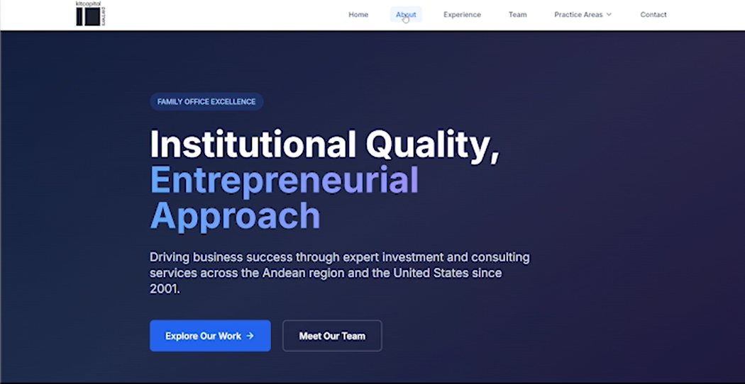 Website Design Example 7