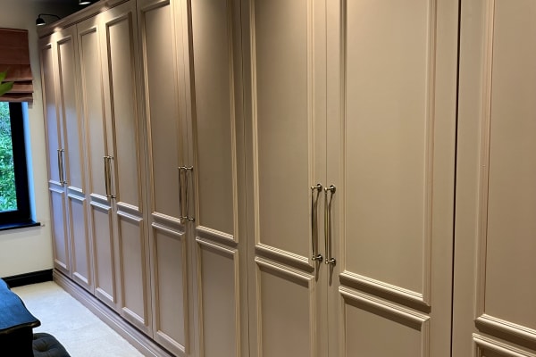 Door frame and architrave installation in a period home