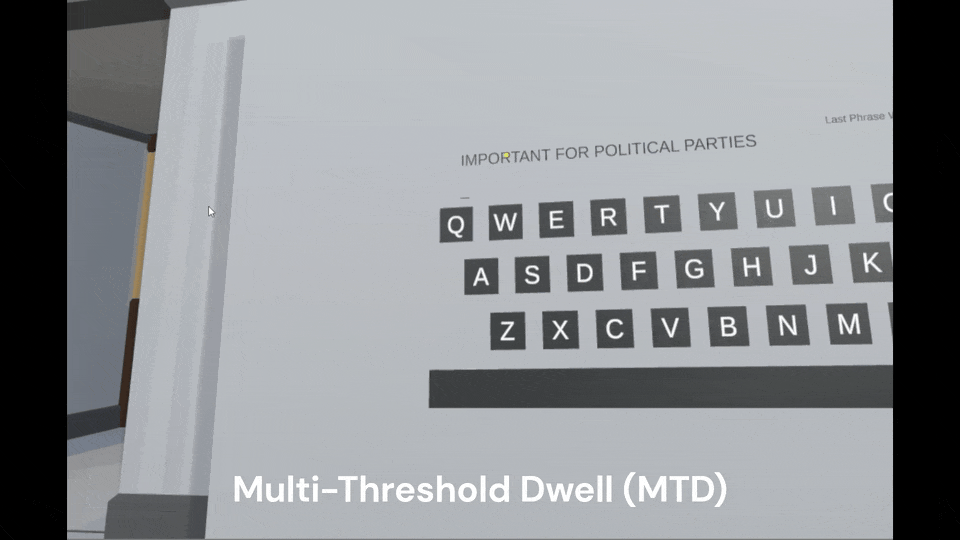 There Is More to Dwell Than Meets the Eye: Toward Better Gaze-Based Text Entry Systems With Multi-Threshold Dwell
