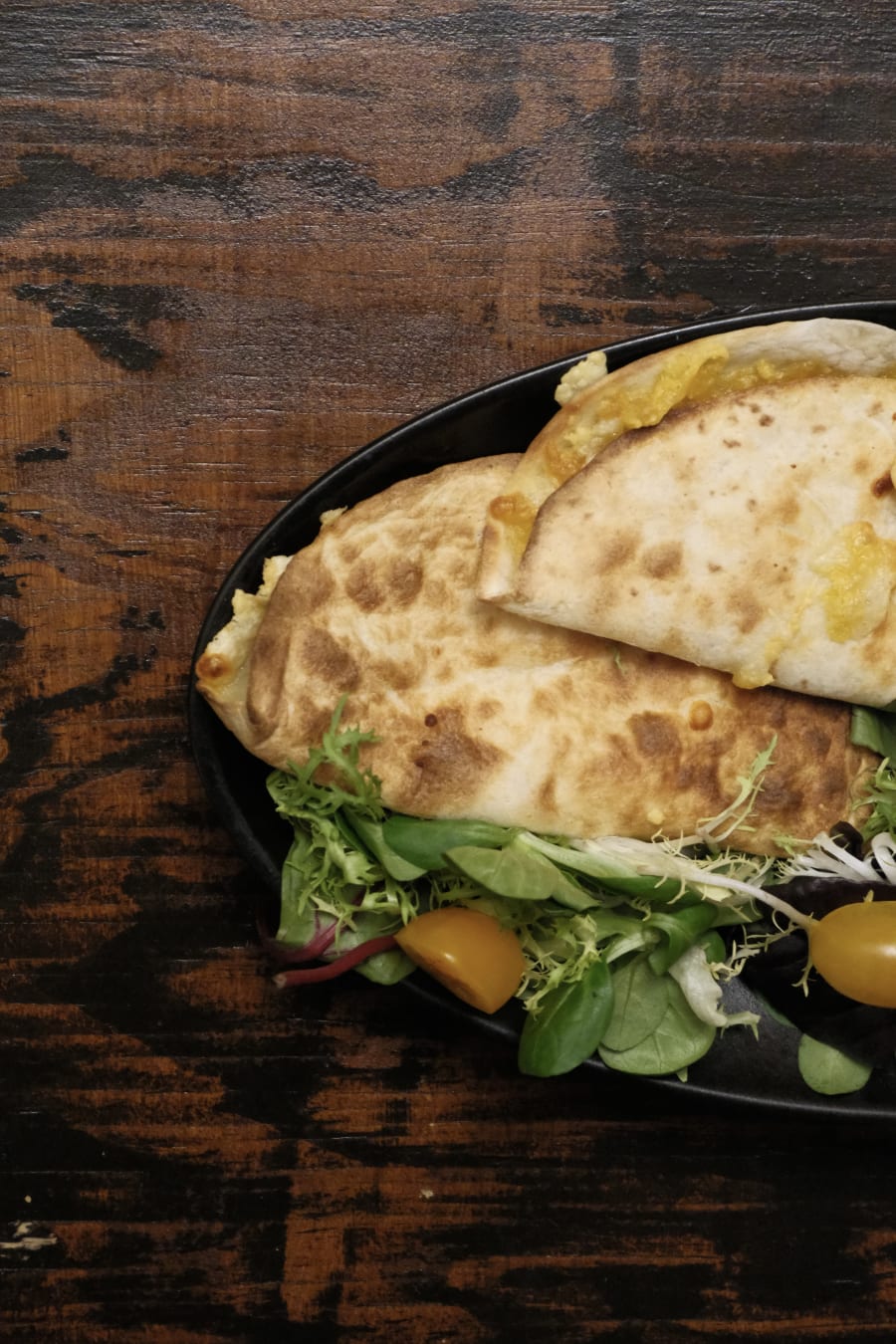 Quesadillas au fromage en tapas au Barjaquer