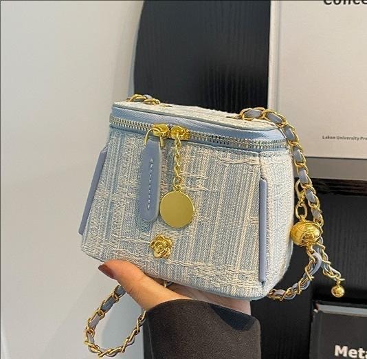 Denims Chain Crossover Handbag For Women