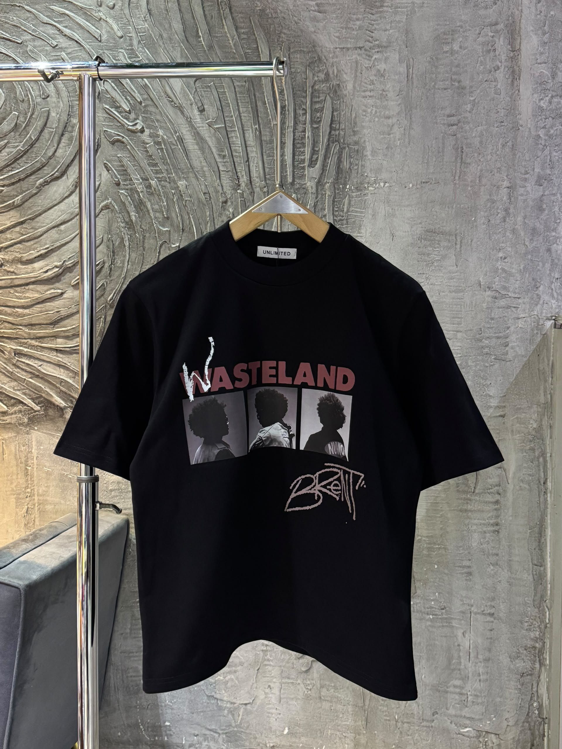 Brent Faiyaz Wasteland HQ Round Neck Tee
