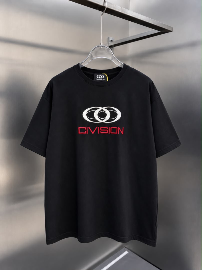 Civision HQ Graphic Tee – Black