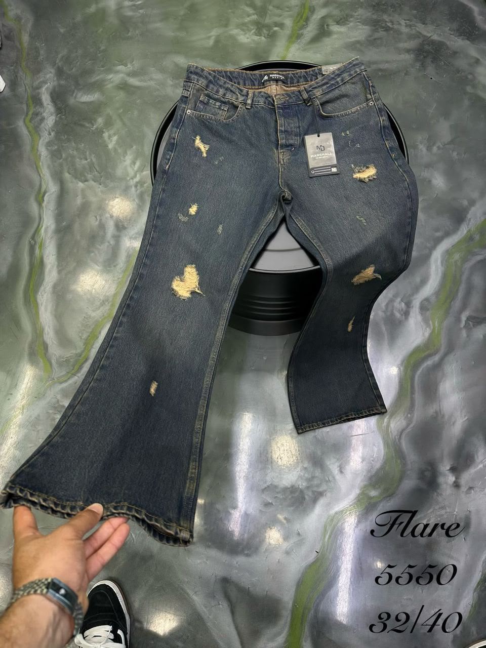 URBAN FLARE DENIM JEANS