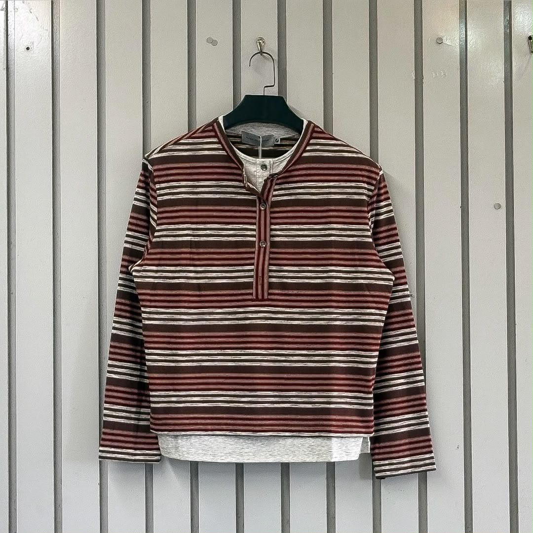 HQ STRIPPED LAYERED LONGSLEEVE