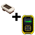 Soviet SBT-11 family tube plus FNIRSI GC-01 Geiger counter