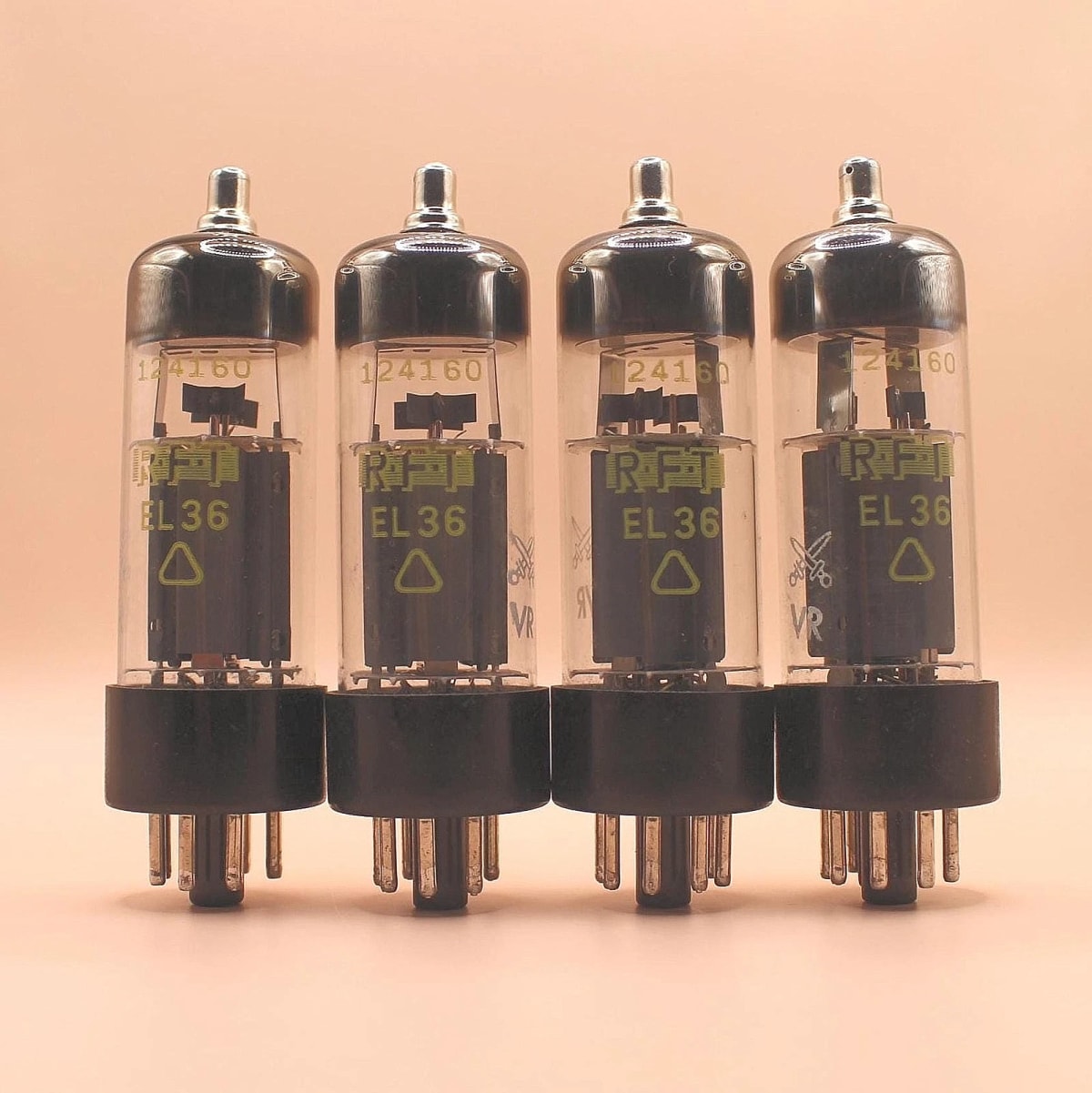 50x New EL36 RFT Same Date Code Beam Power Tubes Military VR NOS = 6P31S
