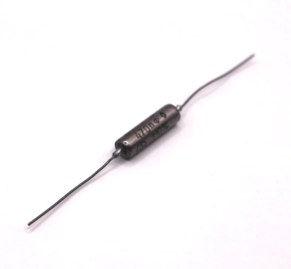 4x K40Y-9 K40U-9 470pF 200V Audio Capacitors Paper in Oil PIO / NOS / Tested - Image 2